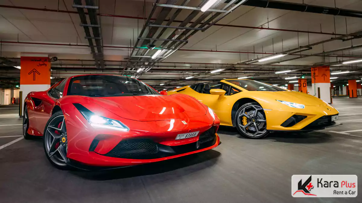 قوانین خاص برای رانندگی با خودروهای لوکس در دبی