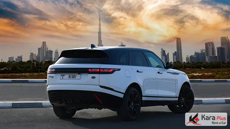اجاره رنج روور velar در دبی از کاراپلاس