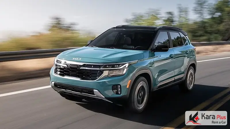 نمایی جذاب از kia seltos مدل ۲۰۲۴