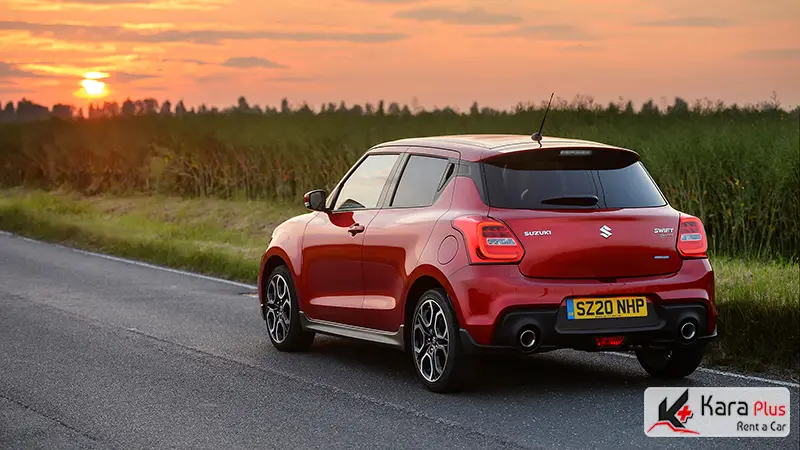 نمایی از صندوق suzuki سوئیفت مدل 2023