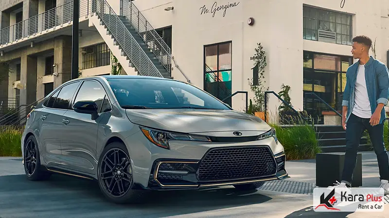 نمایی جذاب از تویوتا کرولا مدل 2022