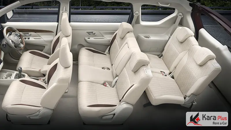 نمایی از اتاق سوزوکی ارتیگا مدل 2023