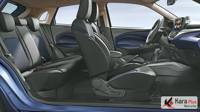 نمایی از اتاق سوزوکی بالنو مدل 2024