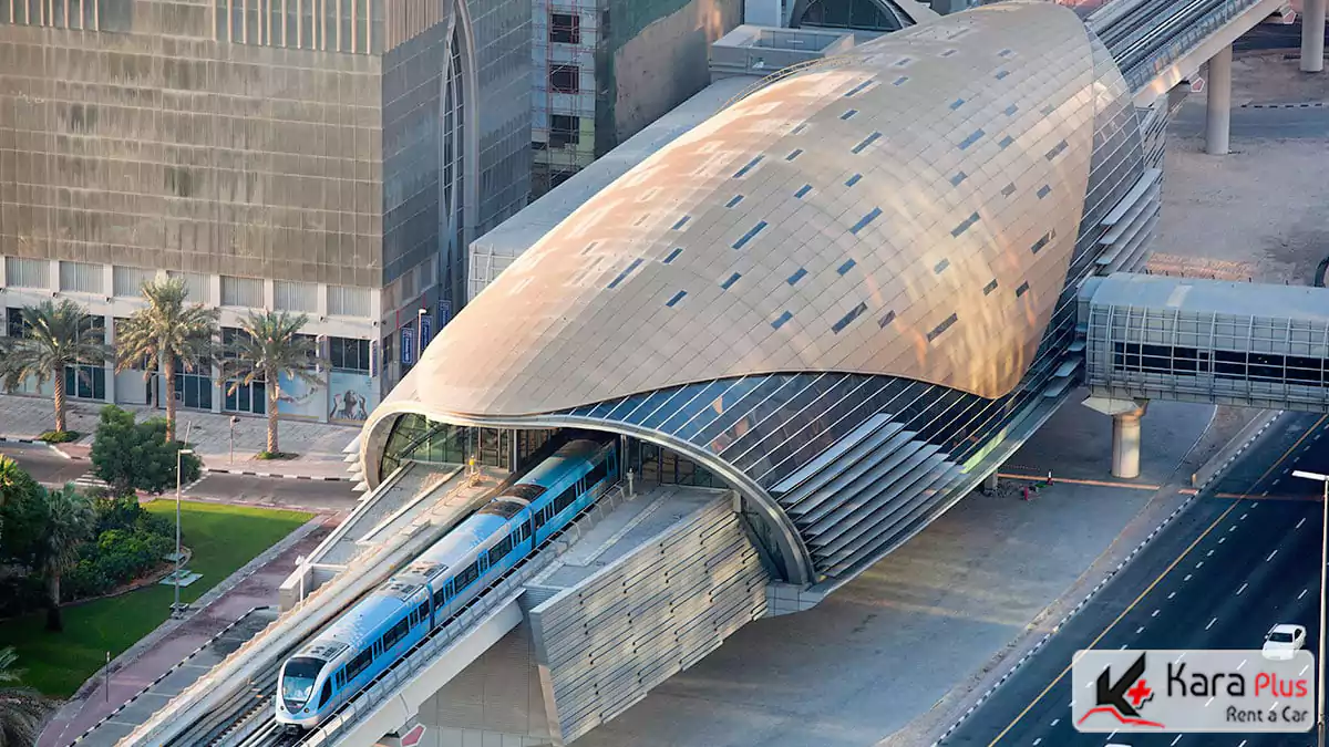 طراحی زیبا و منحصر به فرد ایستگاه های مترو دبی