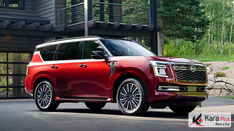 اجاره نیسان پاترول 2025 در دبی؛ ماشین هفت نفره مخصوص خانواده