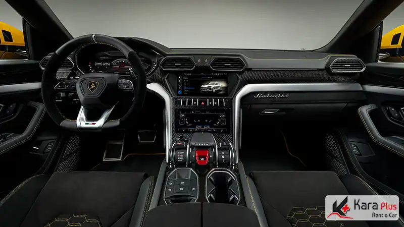 فضای خاص داخل لامبورگینی urus