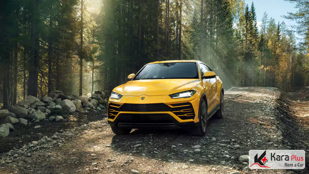 اجاره lamborghini urus از کاراپلاس
