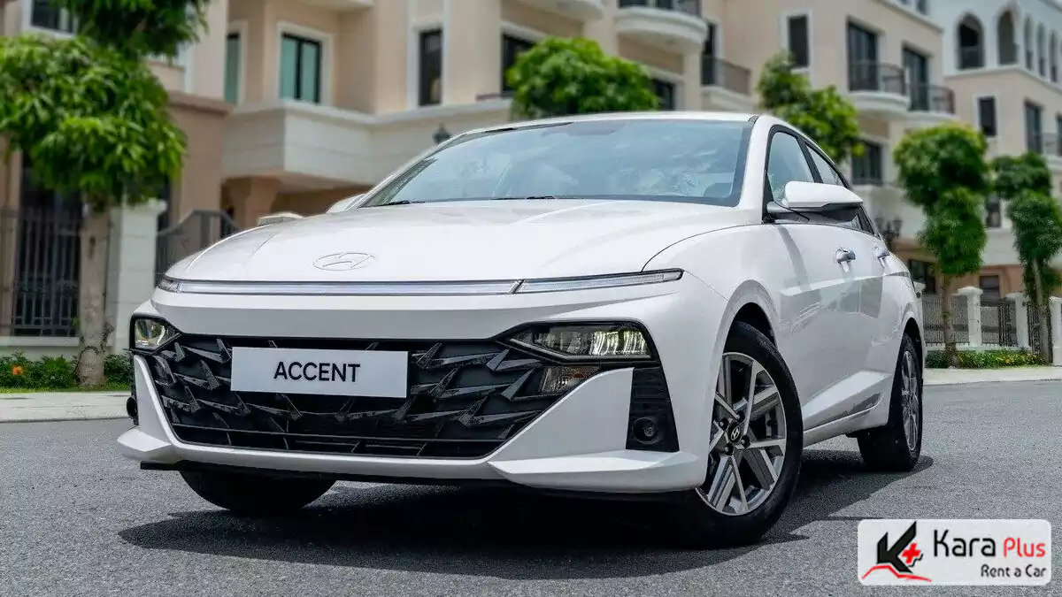 طراحی جذاب و چراغ‌های هیوندای Accent 2025