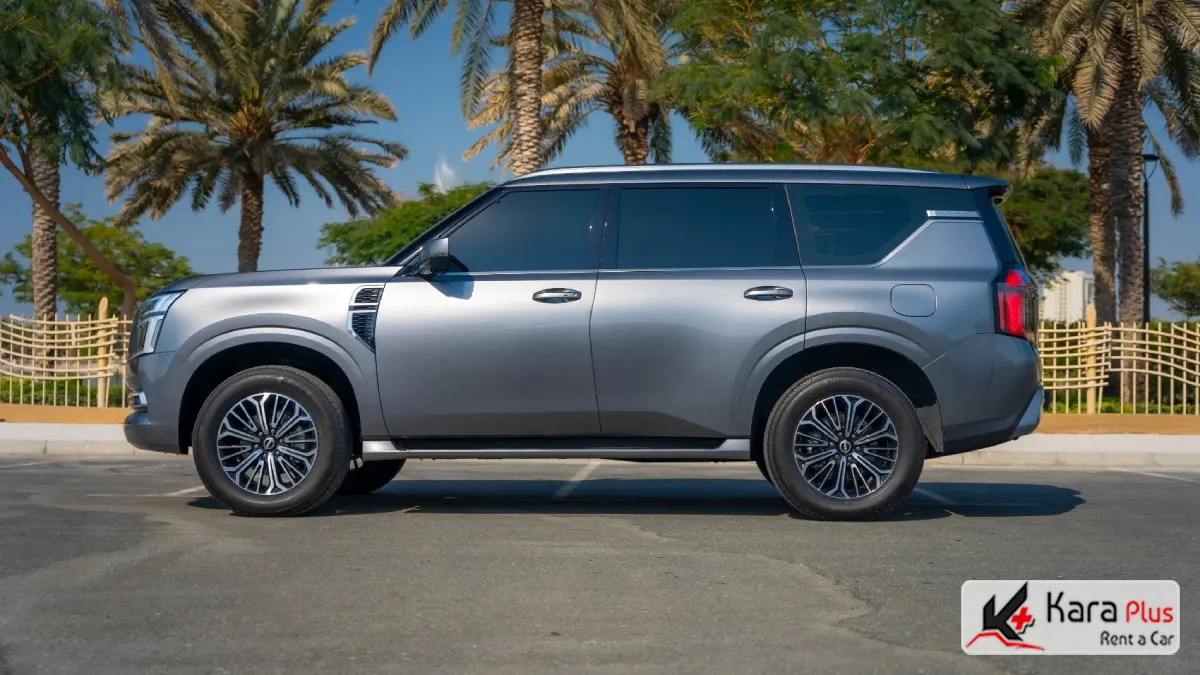رانندگی لوکس با nissan patrol se titaniu